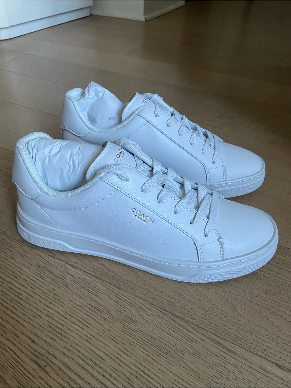 Coach White Sneakers - Picture 3 of 9
